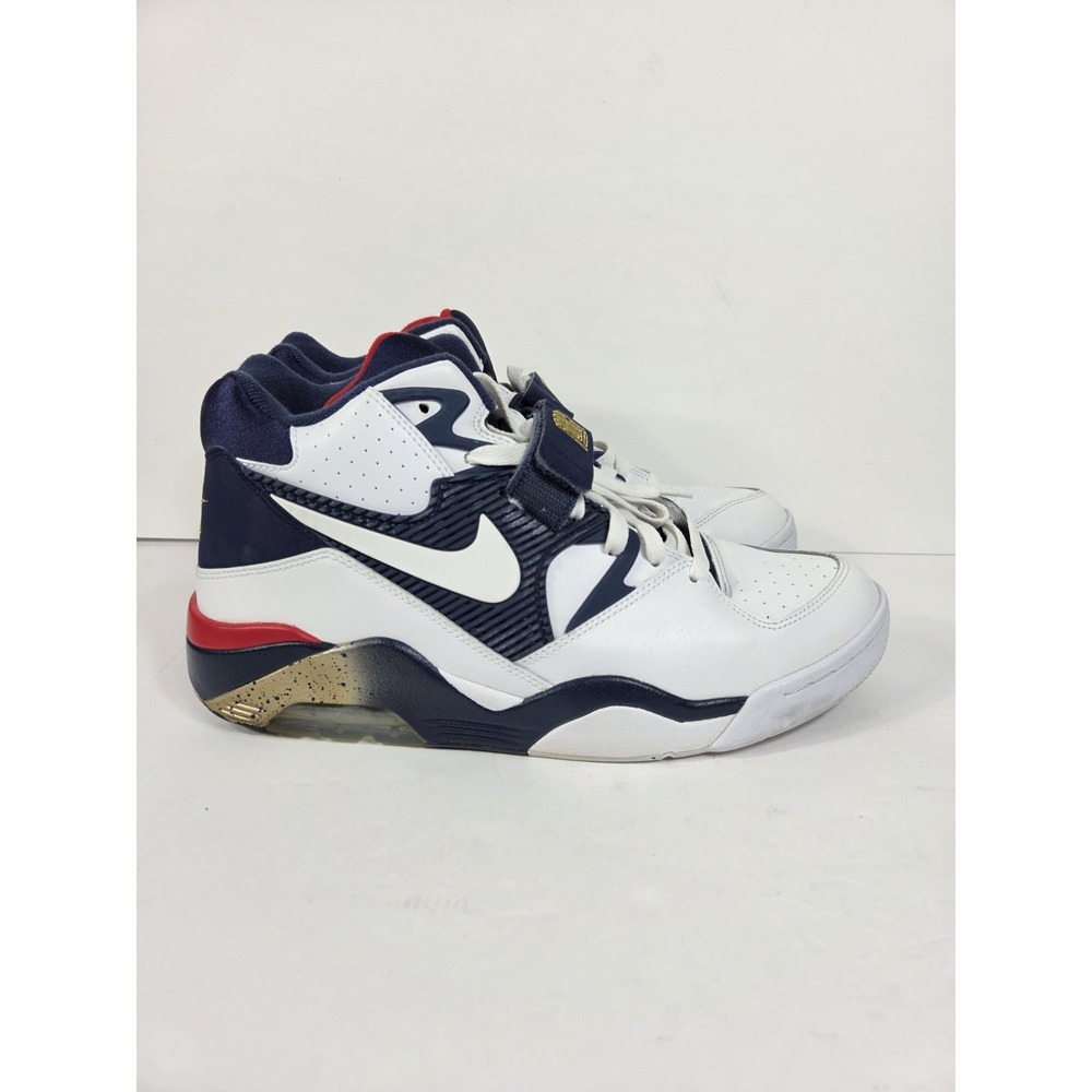 Nike Air Force 180 Olympics Men Sz 12 red White Blue 2016 310095-100